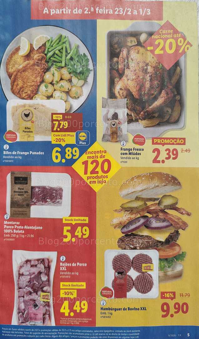 Antevisão Folheto LIDL Promoções de 23 fevereiro a 1 março