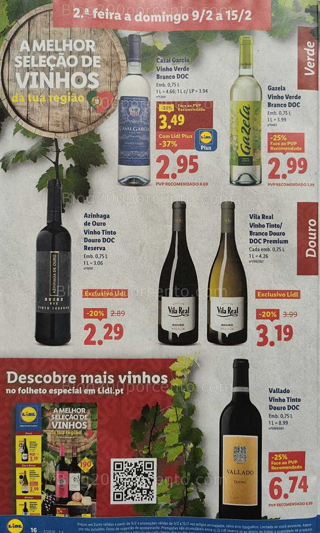 Antevisão Folheto LIDL Promoções de 9 a 15 fevereiro