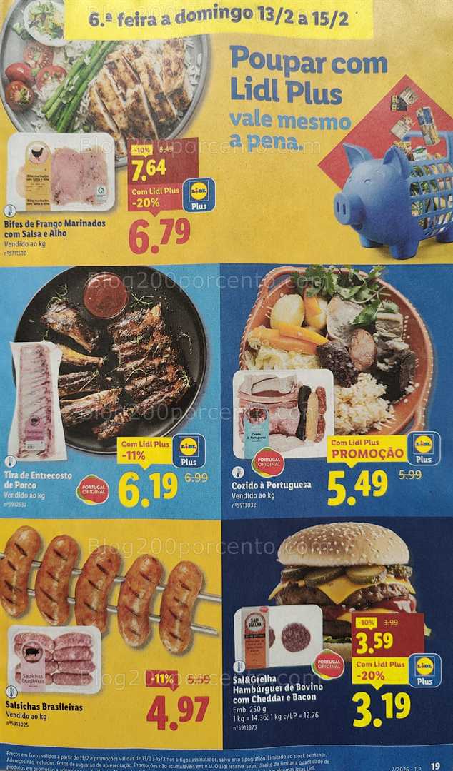 Antevisão Folheto LIDL Promoções de 9 a 15 fevereiro