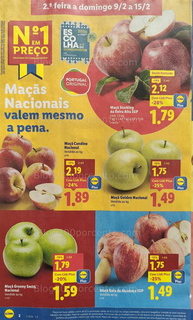 Antevisão Folheto LIDL Promoções de 9 a 15 fevereiro