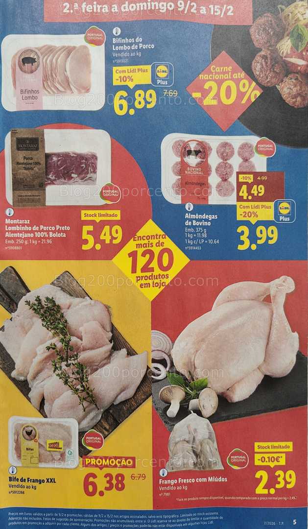 Antevisão Folheto LIDL Promoções de 9 a 15 fevereiro
