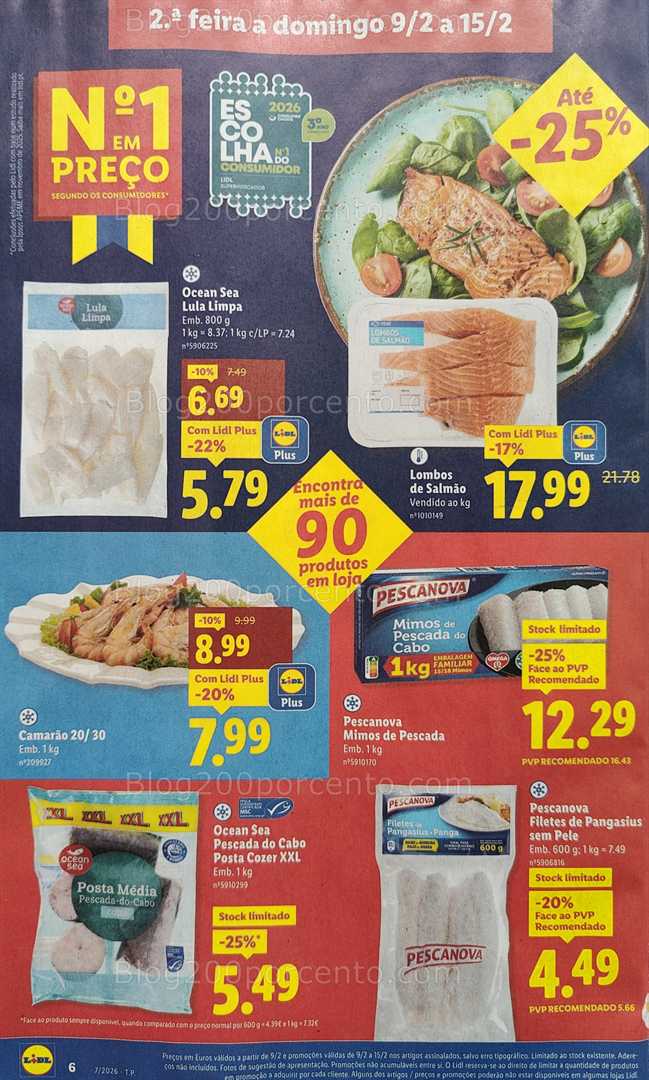 Antevisão Folheto LIDL Promoções de 9 a 15 fevereiro