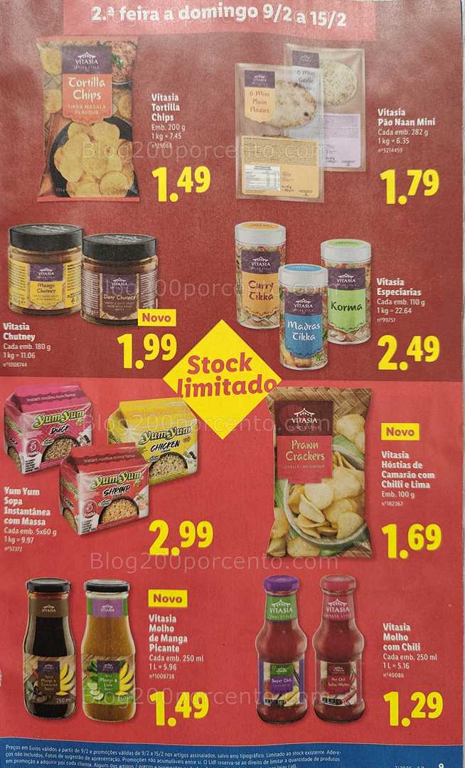 Antevisão Folheto LIDL Promoções de 9 a 15 fevereiro