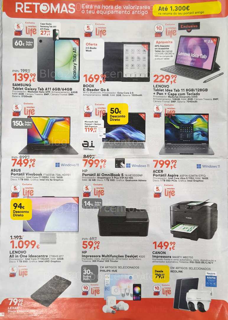 Antevisão Folheto WORTEN Promoções de 3 a 9 fevereiro - Worten Life