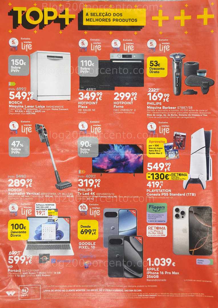 Antevisão Folheto WORTEN Promoções de 3 a 9 fevereiro - Worten Life