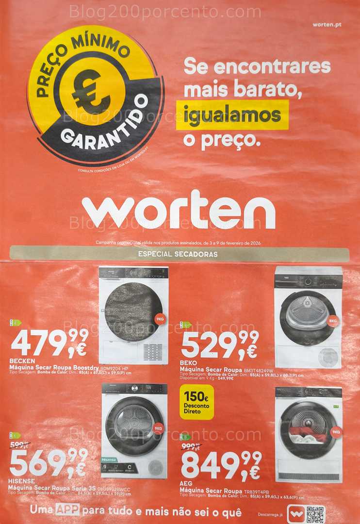 Antevisão Folheto WORTEN Promoções de 3 a 9 fevereiro