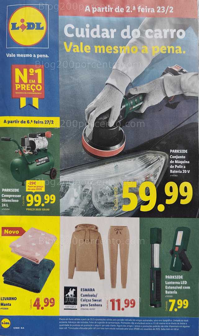 Antevisão Folheto LIDL Promoções de 23 fevereiro a 5 março
