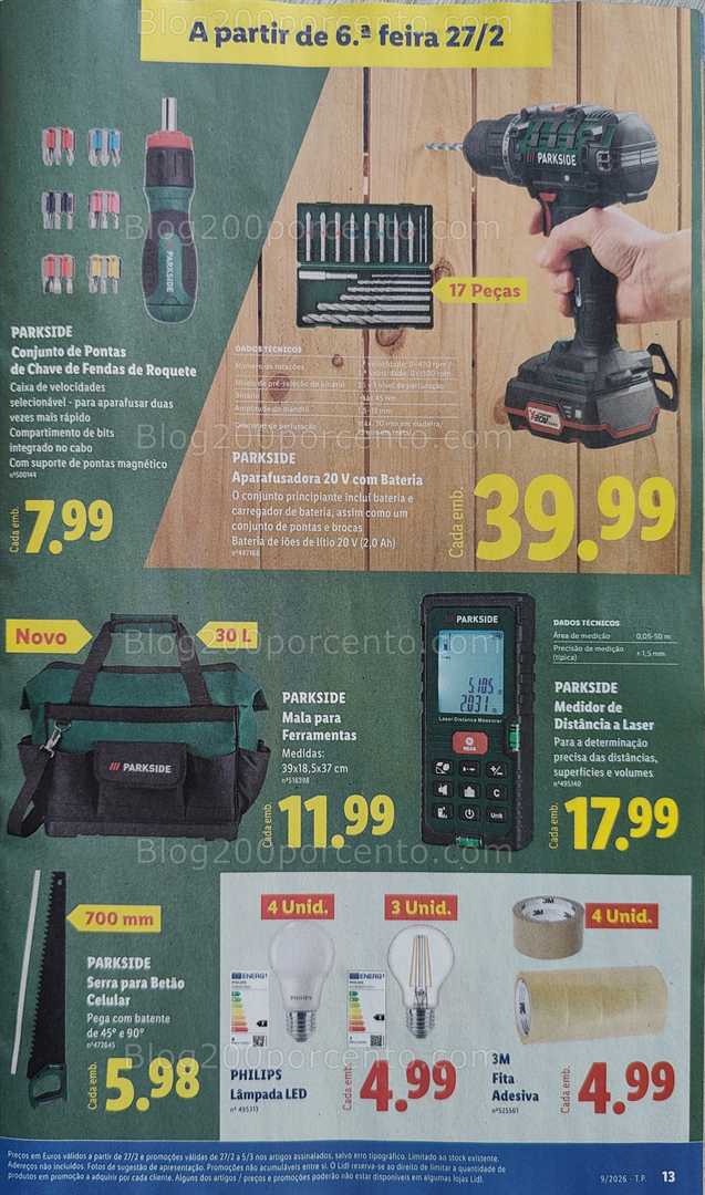 Antevisão Folheto LIDL Promoções de 23 fevereiro a 5 março