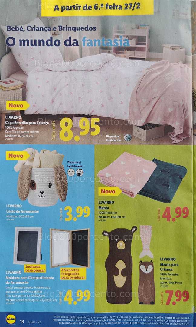 Antevisão Folheto LIDL Promoções de 23 fevereiro a 5 março