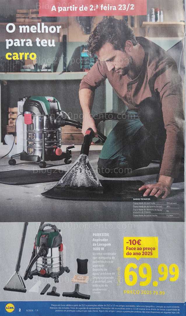 Antevisão Folheto LIDL Promoções de 23 fevereiro a 5 março