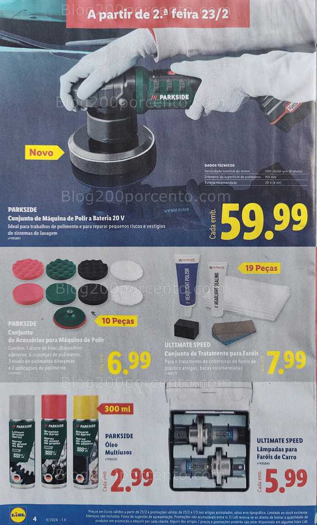 Antevisão Folheto LIDL Promoções de 23 fevereiro a 5 março