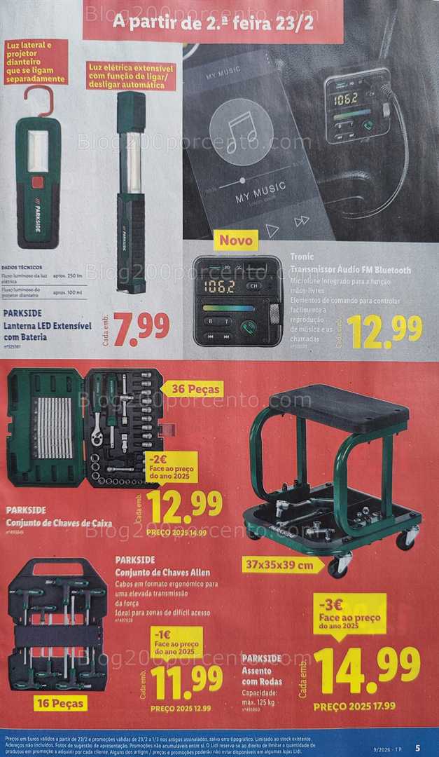 Antevisão Folheto LIDL Promoções de 23 fevereiro a 5 março