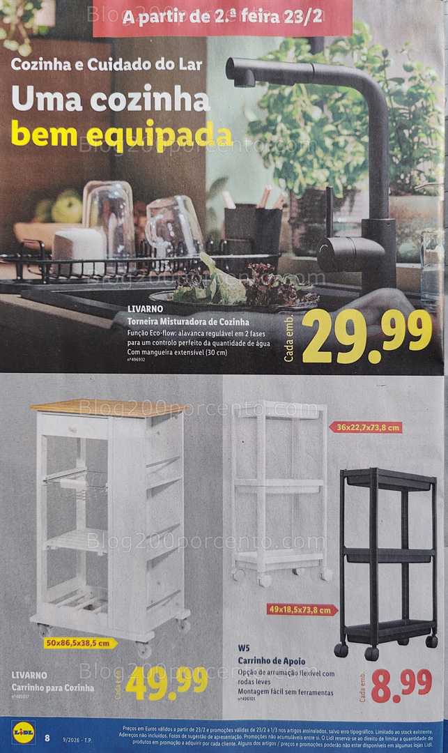 Antevisão Folheto LIDL Promoções de 23 fevereiro a 5 março