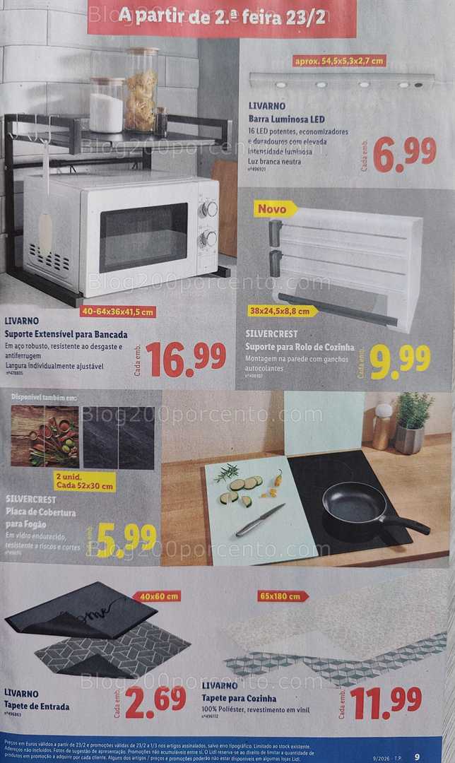 Antevisão Folheto LIDL Promoções de 23 fevereiro a 5 março