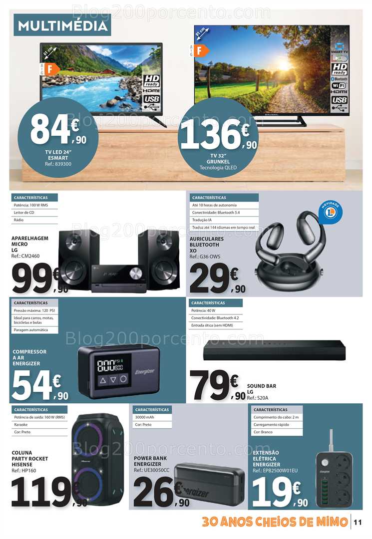 Antevisão Folheto E-LECLERC Bazar Promoções de 12 a 25 fevereiro