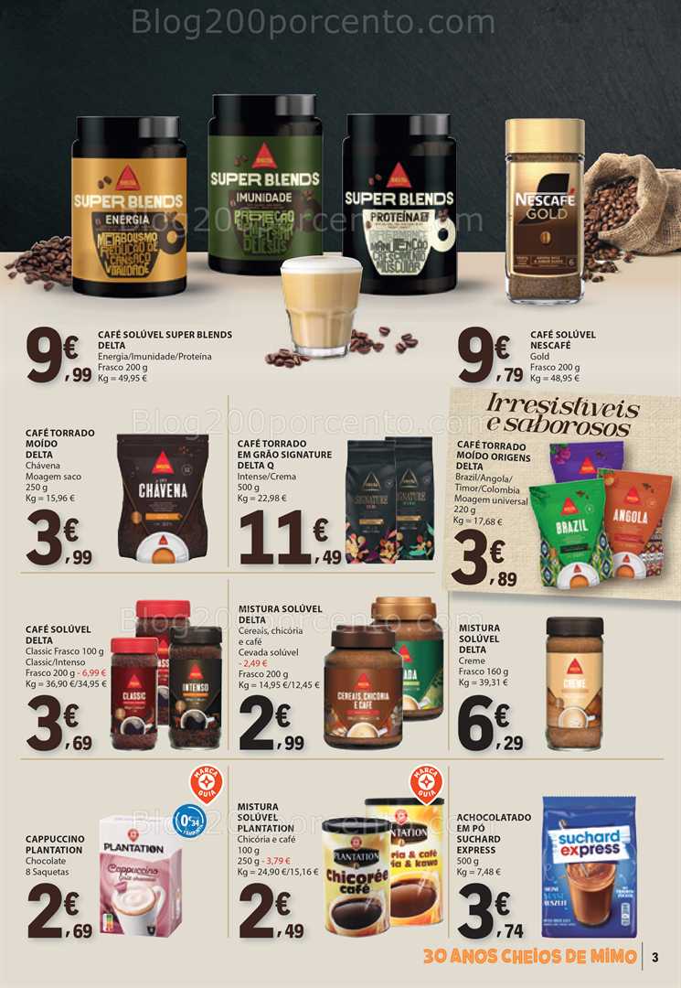 Antevisão Folheto E-LECLERC Bolachas e Bebidas Quentes Promoções de 18 fevereiro a 1 março