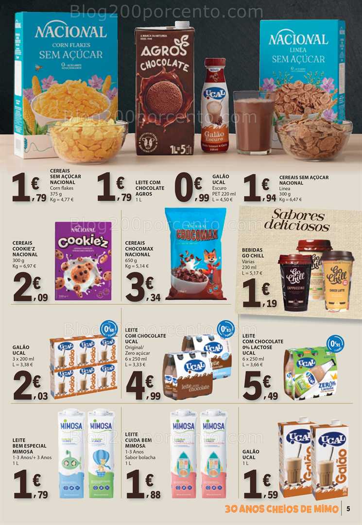 Antevisão Folheto E-LECLERC Bolachas e Bebidas Quentes Promoções de 18 fevereiro a 1 março