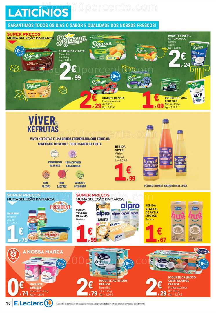 Antevisão Folheto E-LECLERC Promoções de 12 a 18 fevereiro
