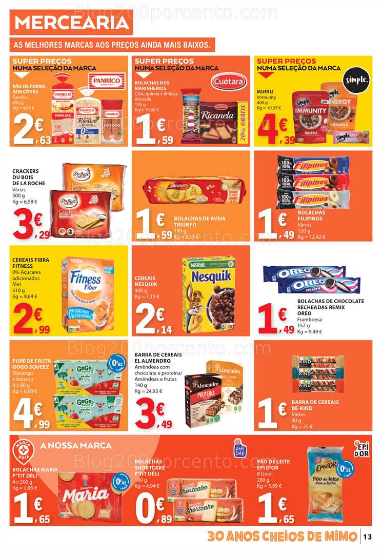 Antevisão Folheto E-LECLERC Promoções de 12 a 18 fevereiro