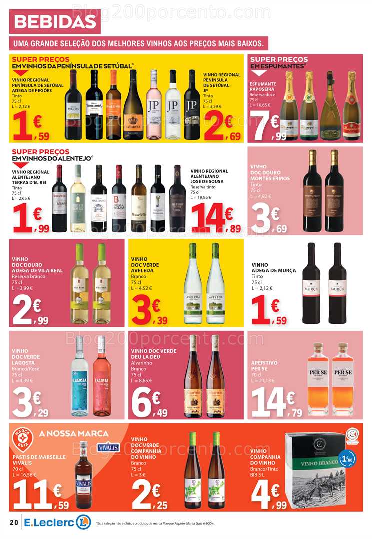 Antevisão Folheto E-LECLERC Promoções de 12 a 18 fevereiro