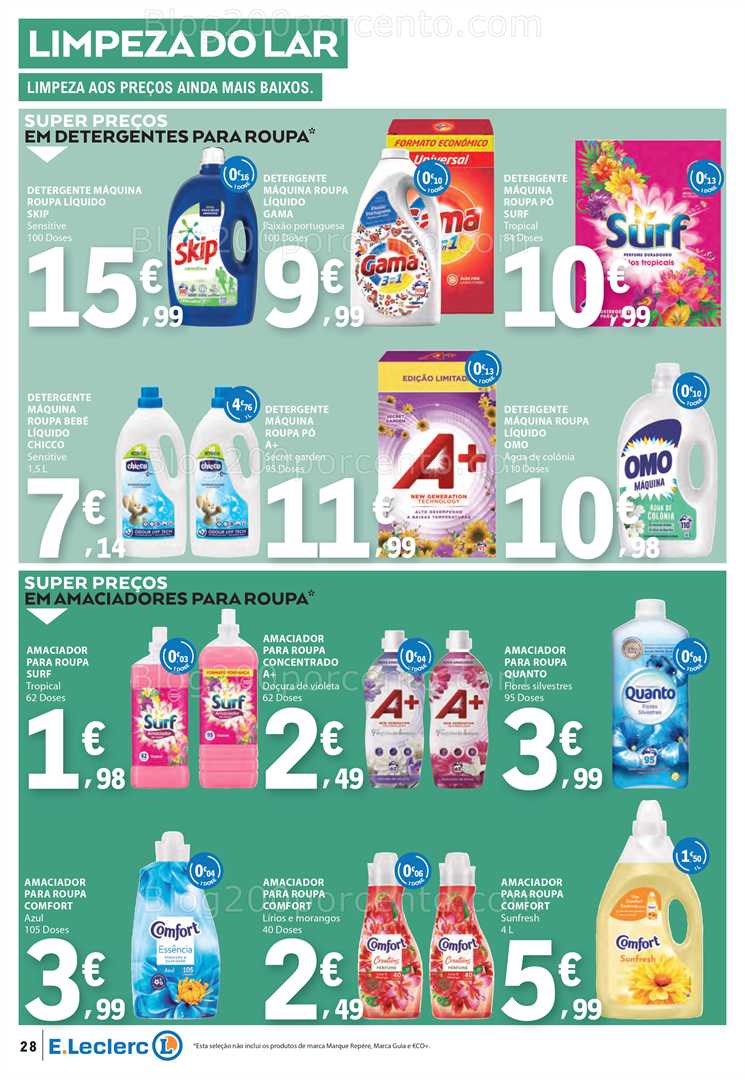 Antevisão Folheto E-LECLERC Promoções de 12 a 18 fevereiro