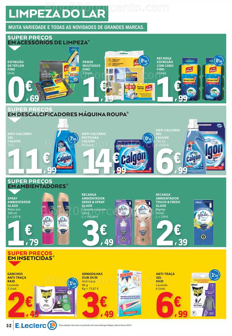 Antevisão Folheto E-LECLERC Promoções de 12 a 18 fevereiro