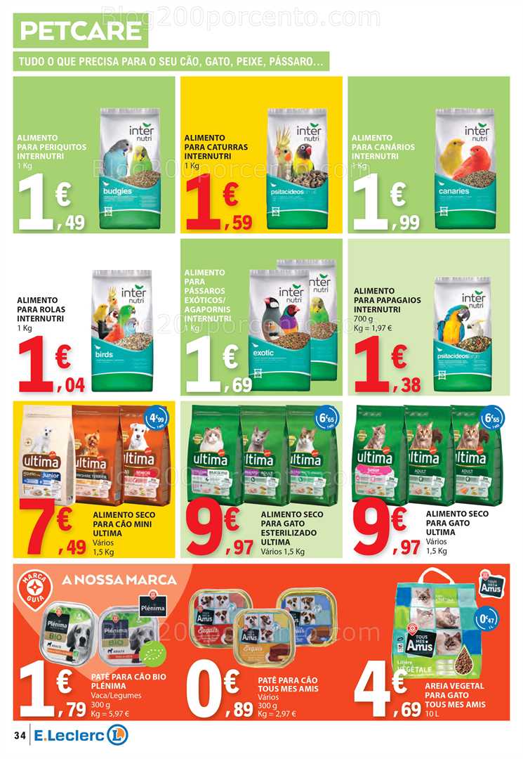 Antevisão Folheto E-LECLERC Promoções de 12 a 18 fevereiro