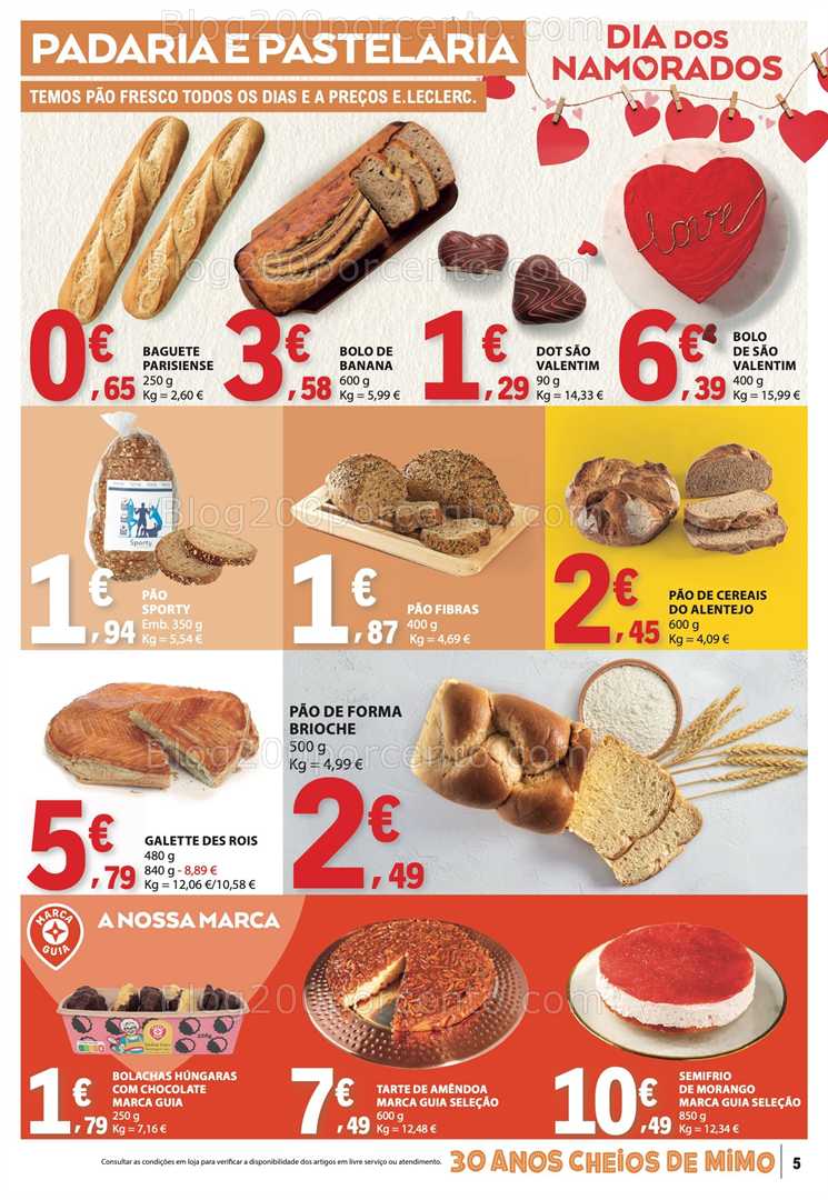 Antevisão Folheto E-LECLERC Promoções de 5 a 11 fevereiro