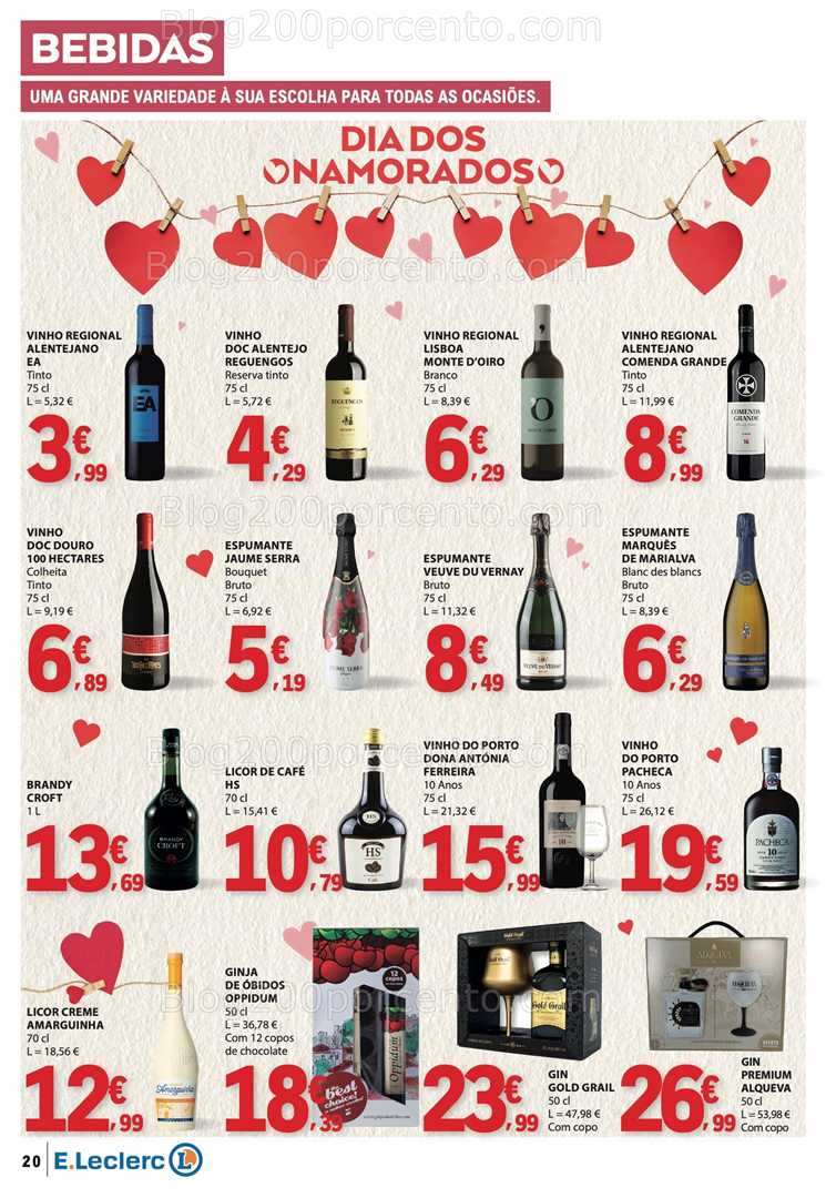 Antevisão Folheto E-LECLERC Promoções de 5 a 11 fevereiro