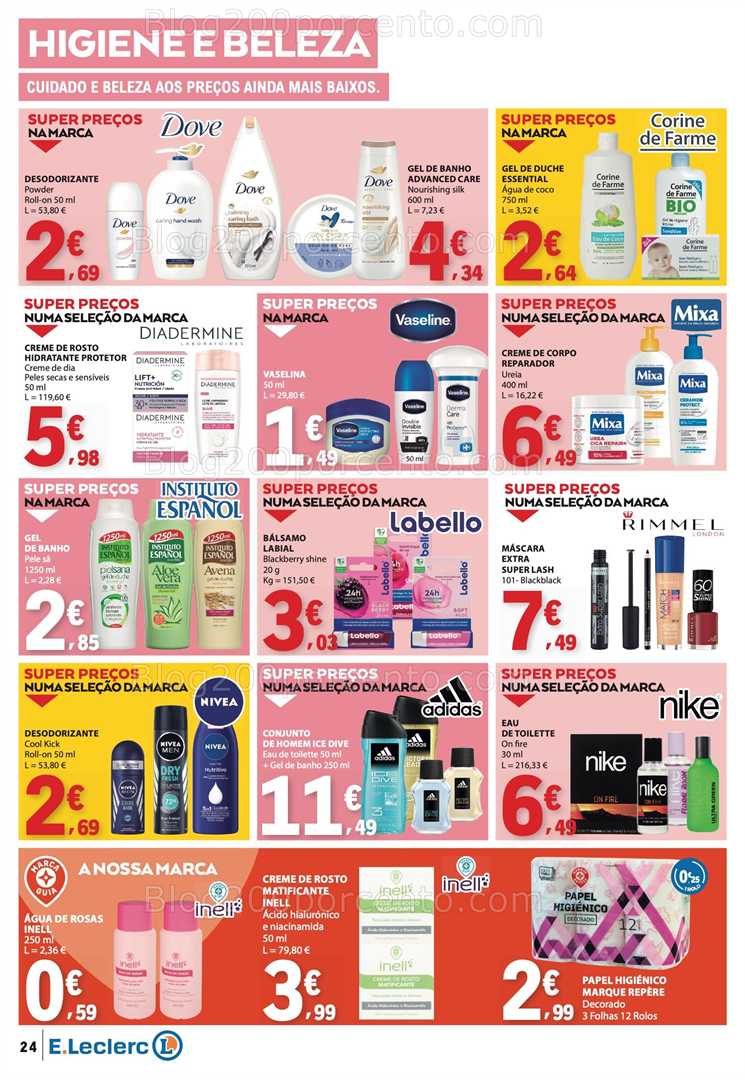 Antevisão Folheto E-LECLERC Promoções de 5 a 11 fevereiro