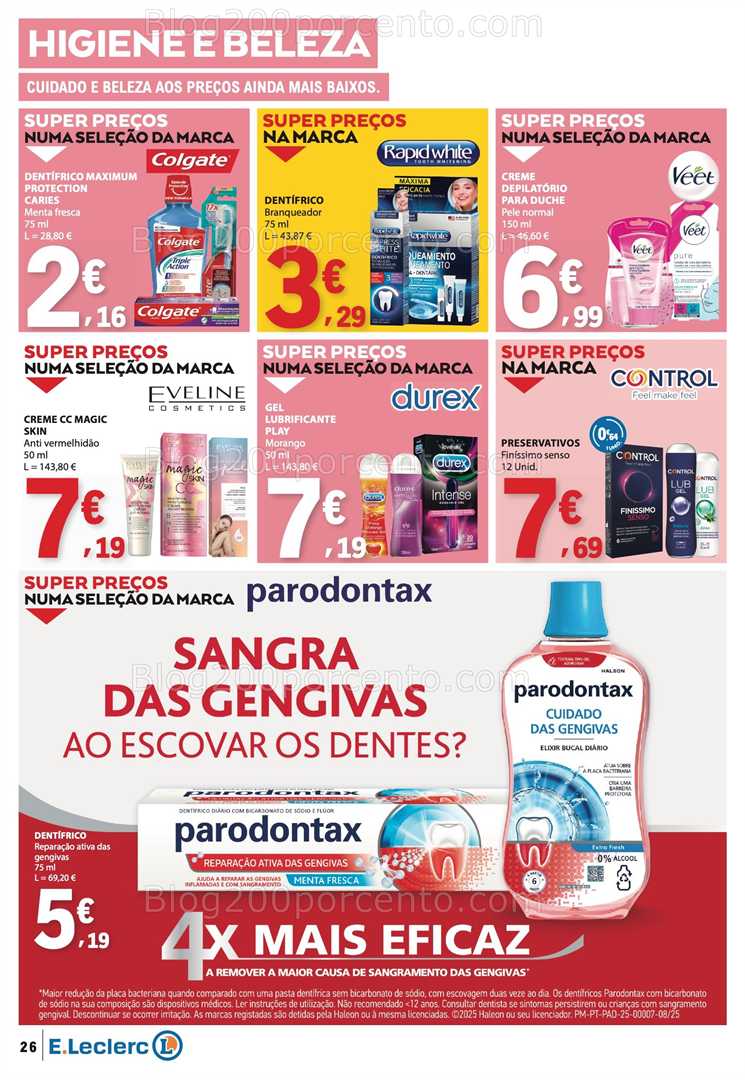 Antevisão Folheto E-LECLERC Promoções de 5 a 11 fevereiro