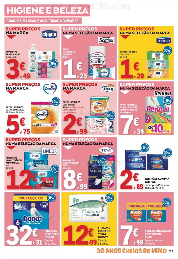 Antevisão Folheto E-LECLERC Promoções de 5 a 11 fevereiro