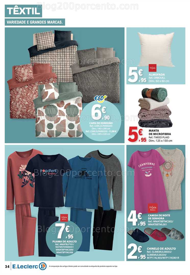 Antevisão Folheto E-LECLERC Promoções de 5 a 11 fevereiro