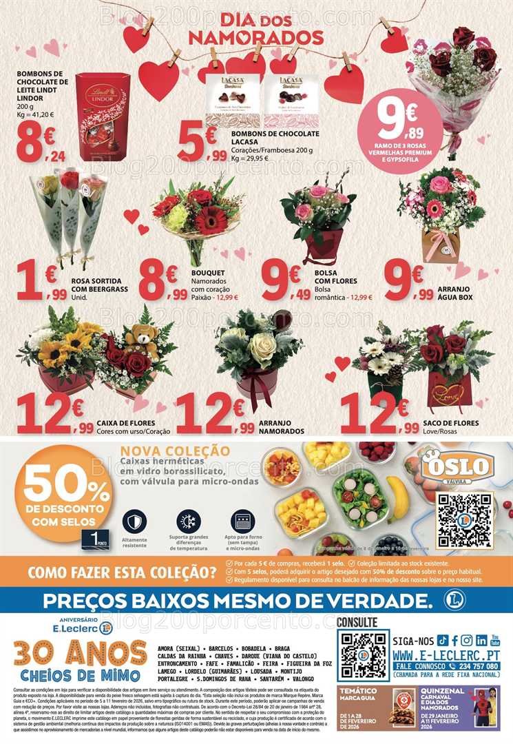Antevisão Folheto E-LECLERC Promoções de 5 a 11 fevereiro