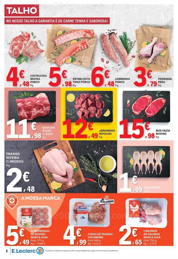 Antevisão Folheto E-LECLERC Promoções de 19 a 25 fevereiro