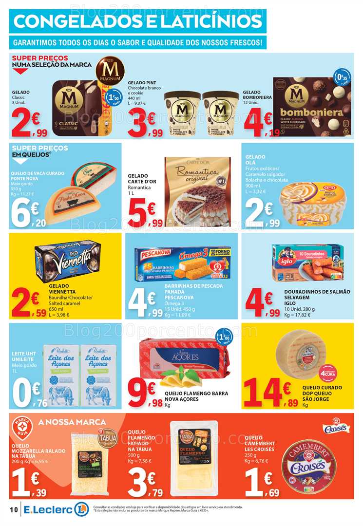 Antevisão Folheto E-LECLERC Promoções de 19 a 25 fevereiro