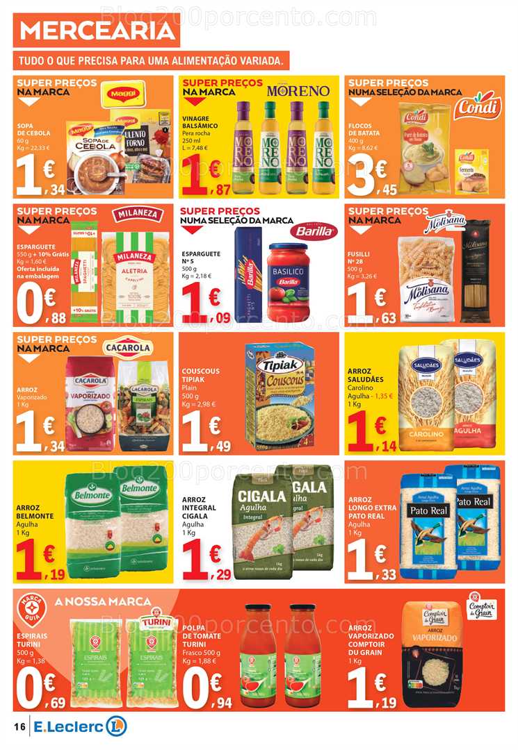 Antevisão Folheto E-LECLERC Promoções de 19 a 25 fevereiro