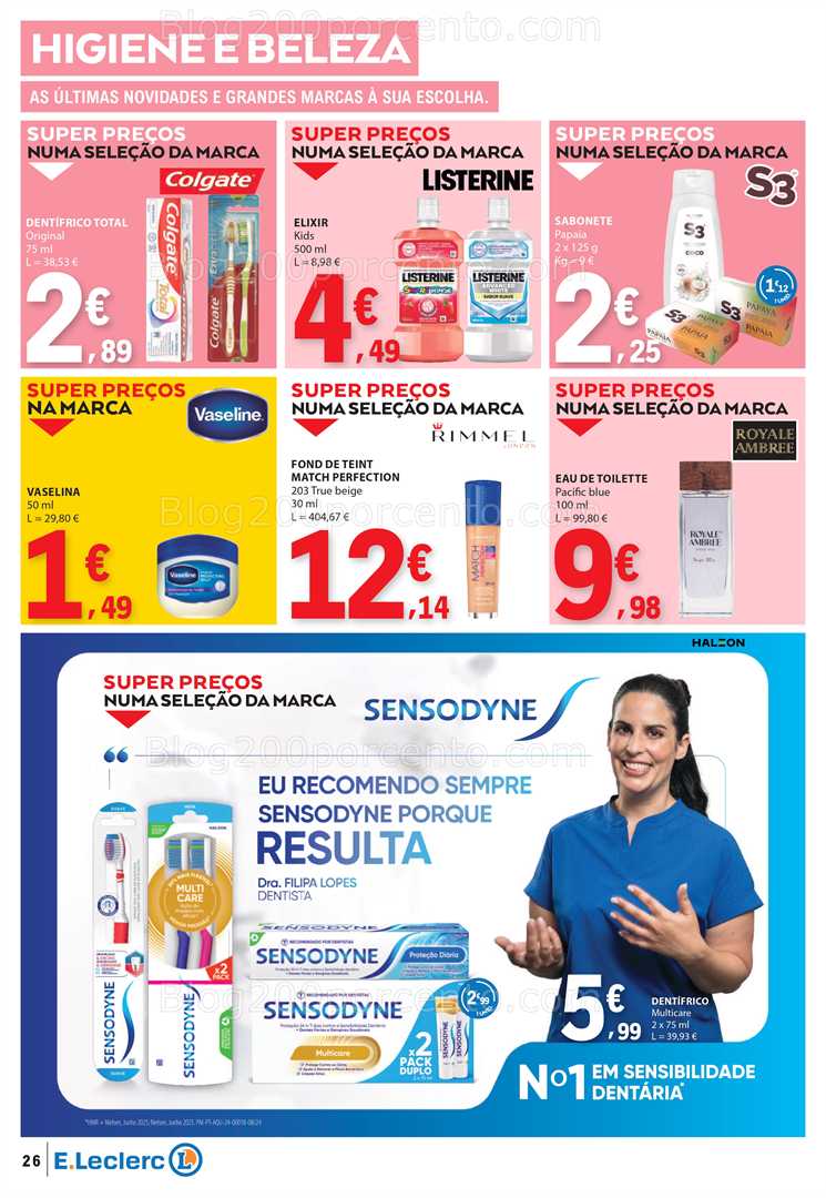 Antevisão Folheto E-LECLERC Promoções de 19 a 25 fevereiro