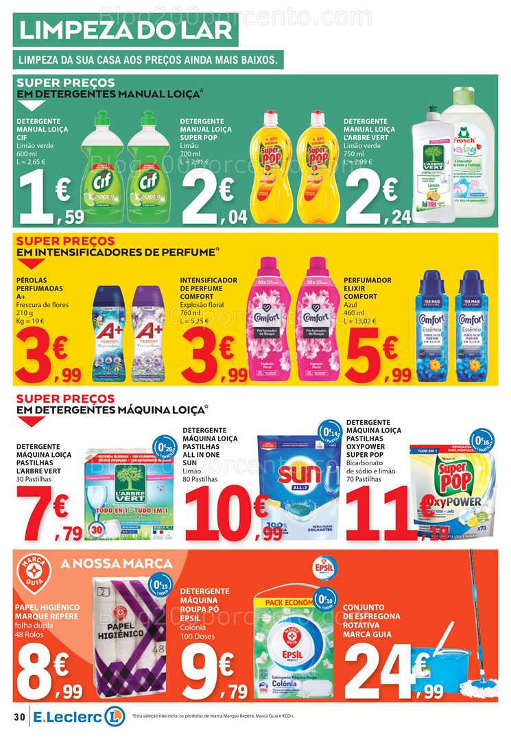 Antevisão Folheto E-LECLERC Promoções de 19 a 25 fevereiro