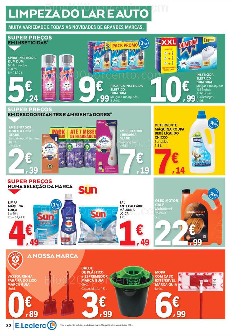 Antevisão Folheto E-LECLERC Promoções de 19 a 25 fevereiro