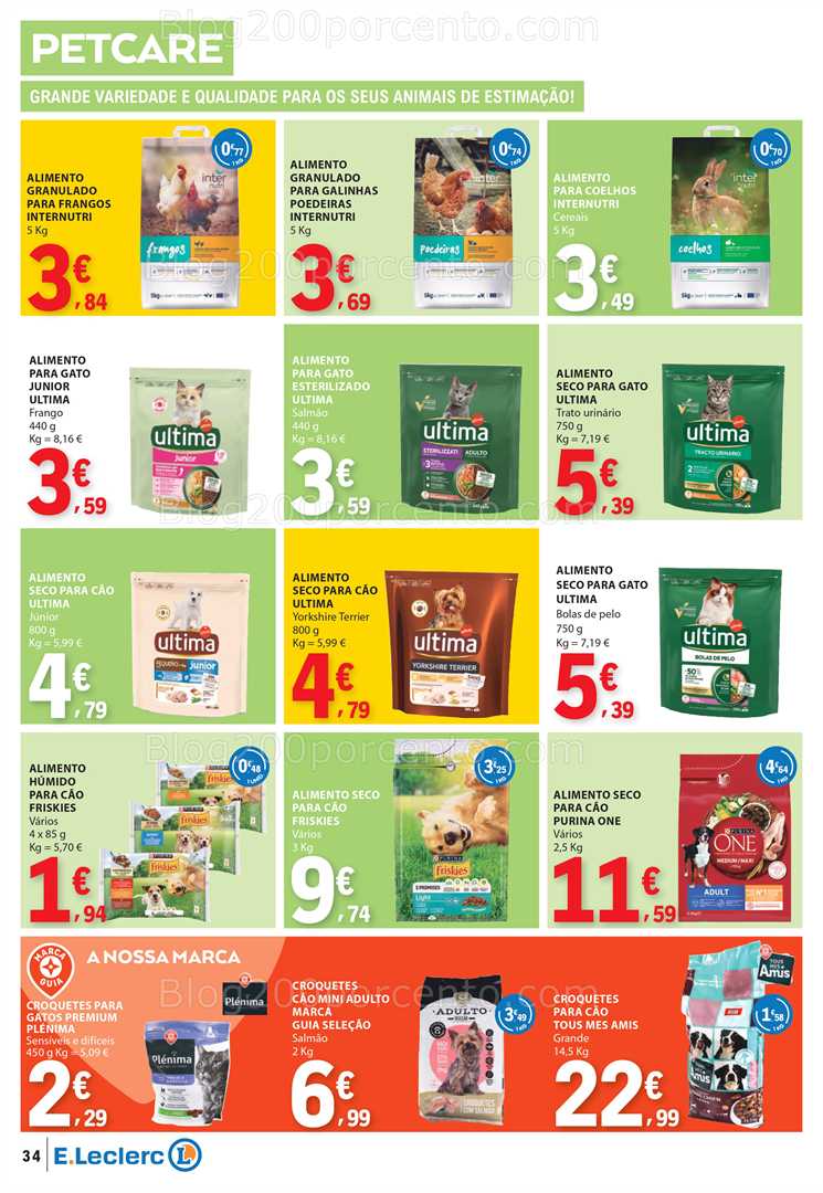 Antevisão Folheto E-LECLERC Promoções de 19 a 25 fevereiro