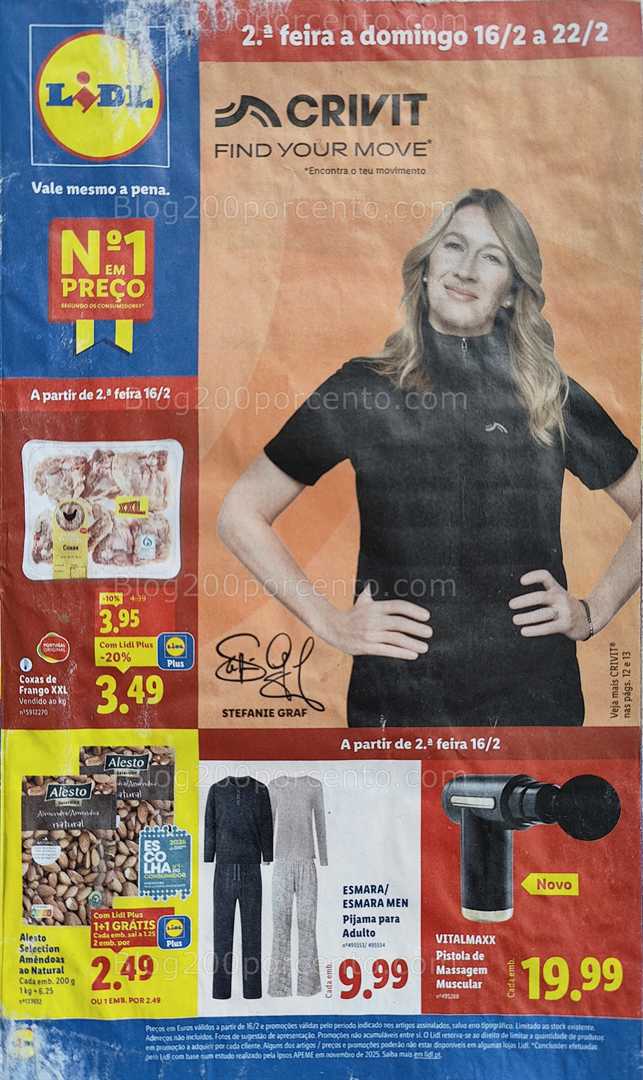Antevisão Folheto LIDL Promoções de 16 a 22 fevereiro