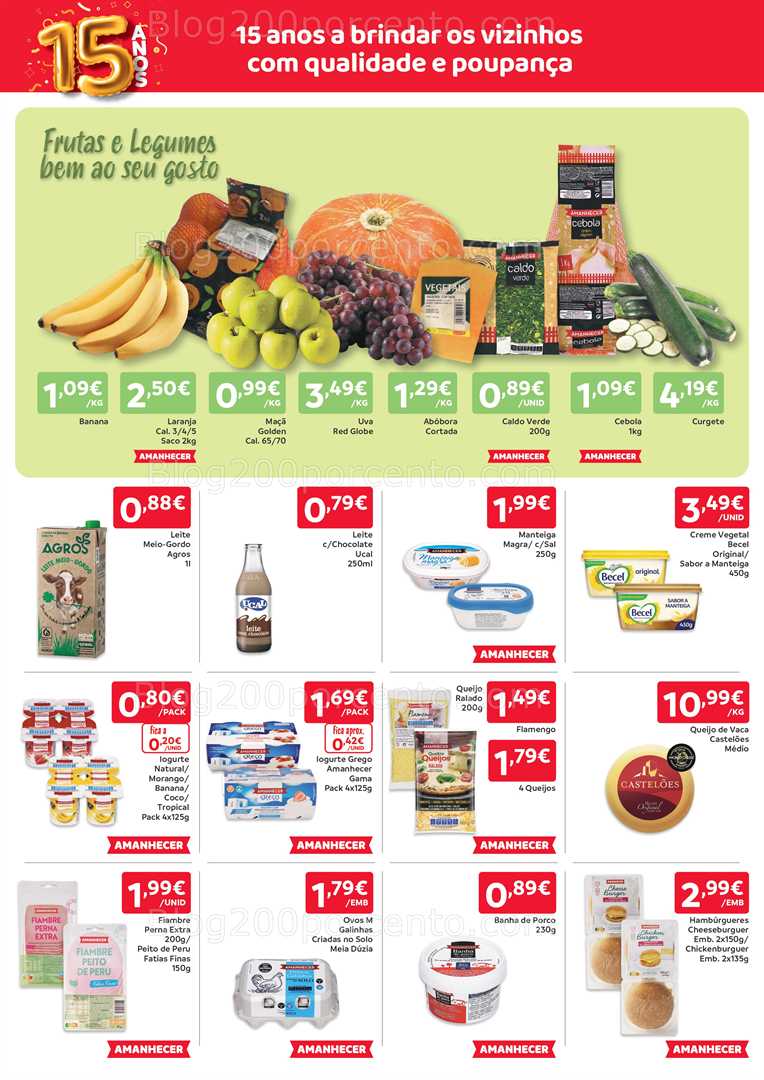 Antevisão Folheto AMANHECER Promoções de 19 a 25 fevereiro