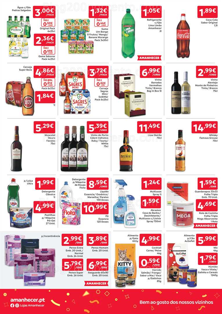 Antevisão Folheto AMANHECER Promoções de 19 a 25 fevereiro