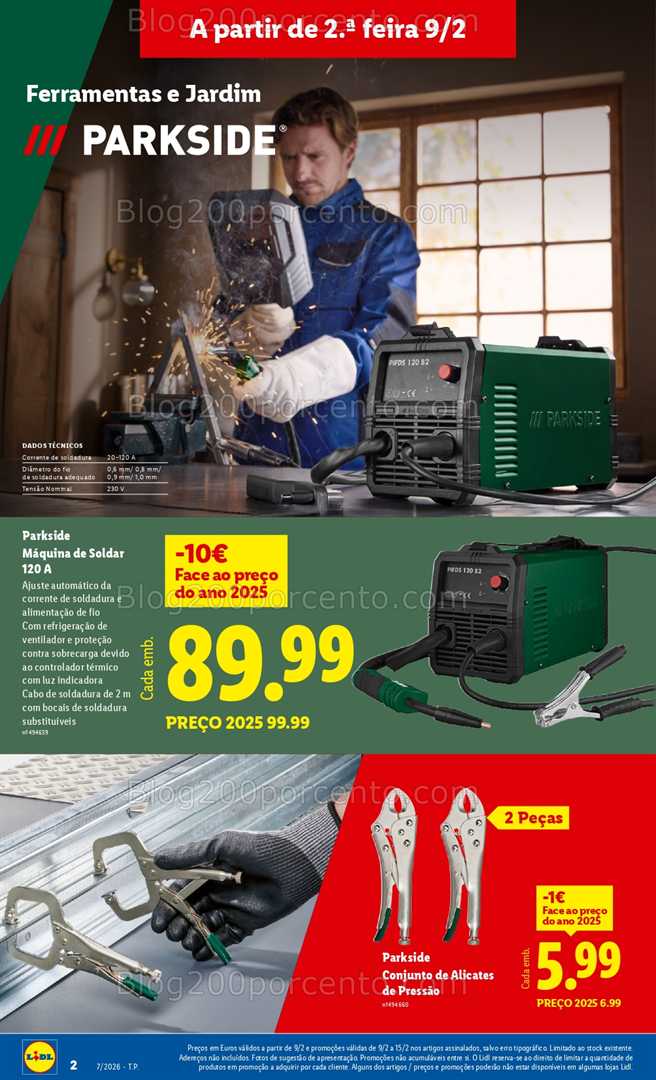 Antevisão Folheto LIDL Bazar Promoções 9 a 19 fevereiro - Edição Digital