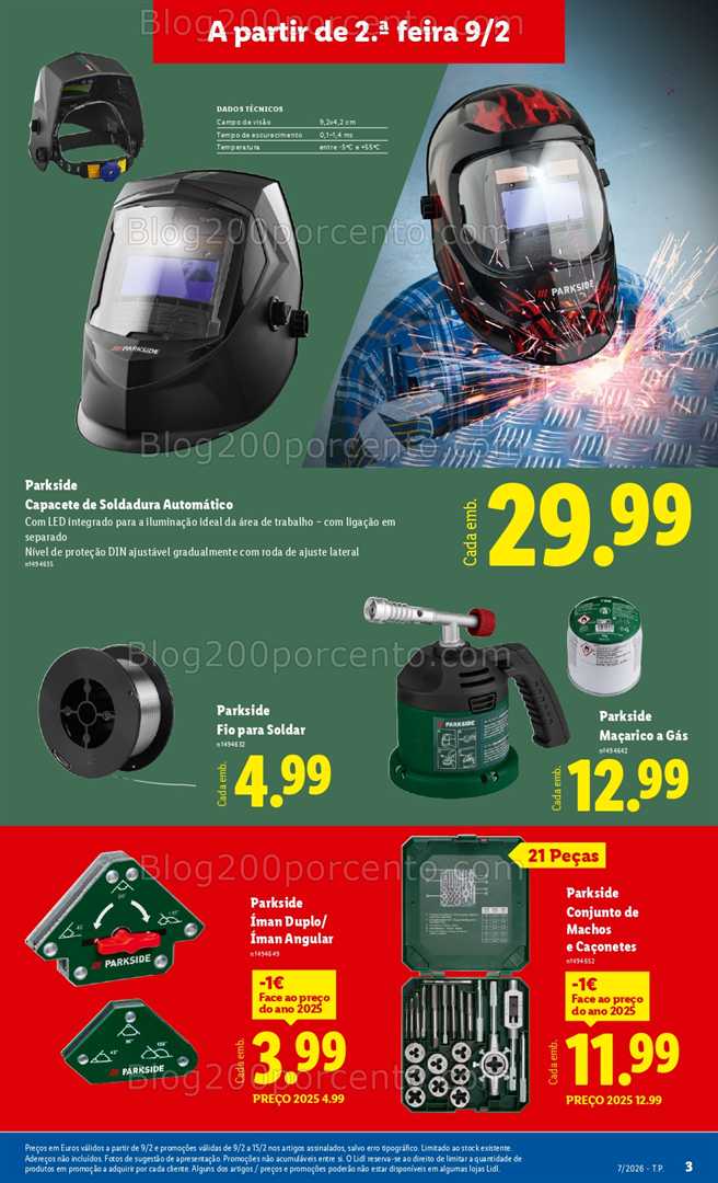 Antevisão Folheto LIDL Bazar Promoções 9 a 19 fevereiro - Edição Digital