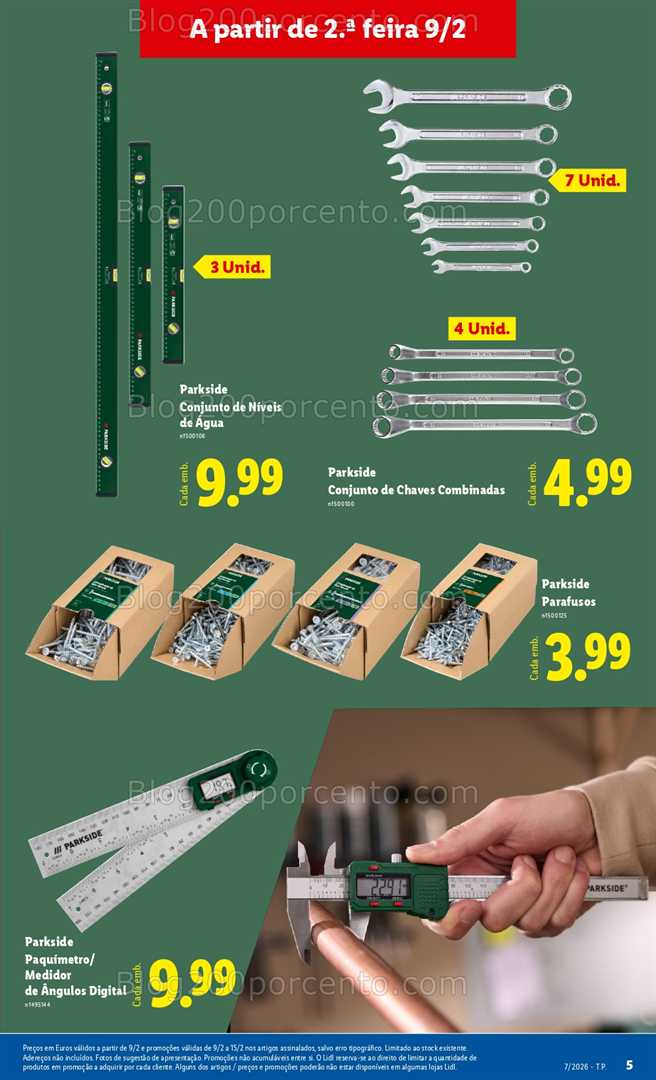 Antevisão Folheto LIDL Bazar Promoções 9 a 19 fevereiro - Edição Digital