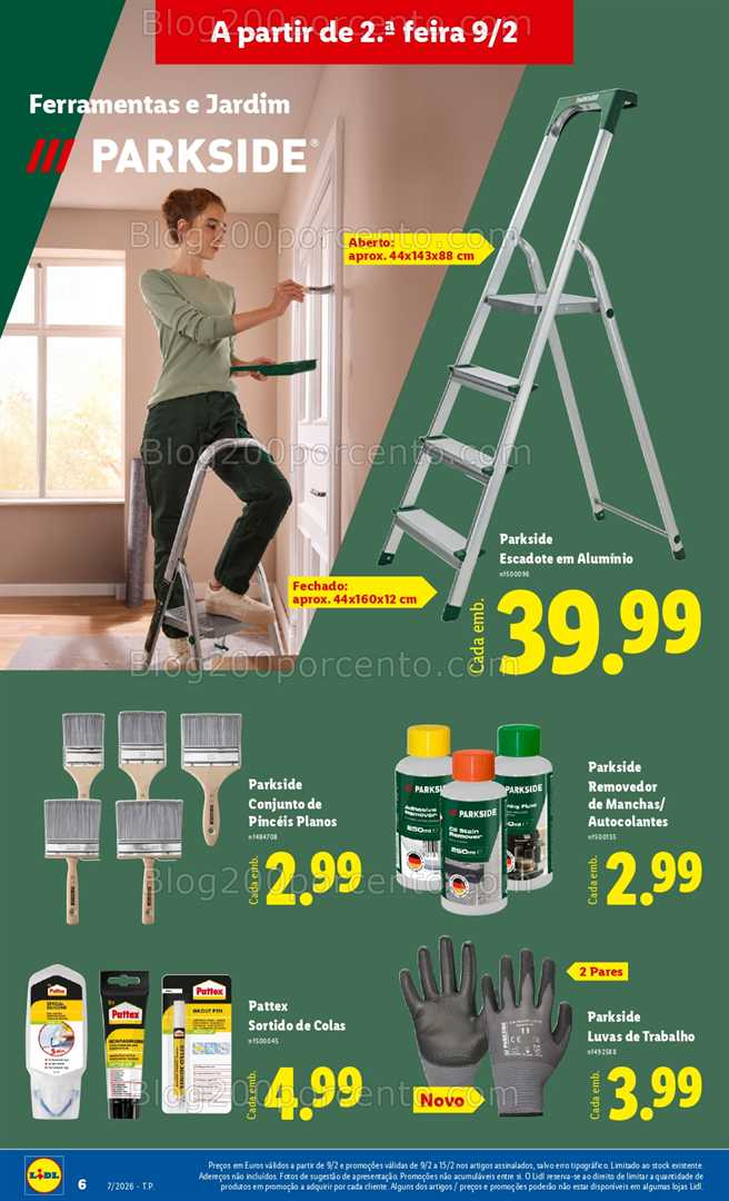 Antevisão Folheto LIDL Bazar Promoções 9 a 19 fevereiro - Edição Digital