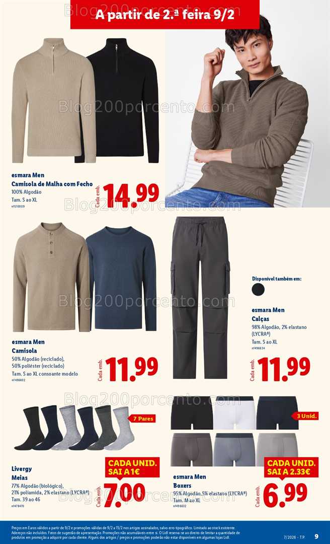 Antevisão Folheto LIDL Bazar Promoções 9 a 19 fevereiro - Edição Digital