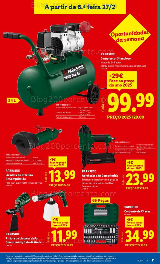 Antevisão Folheto LIDL Bazar Promoções de 23 fevereiro a 5 março - Edição Digital